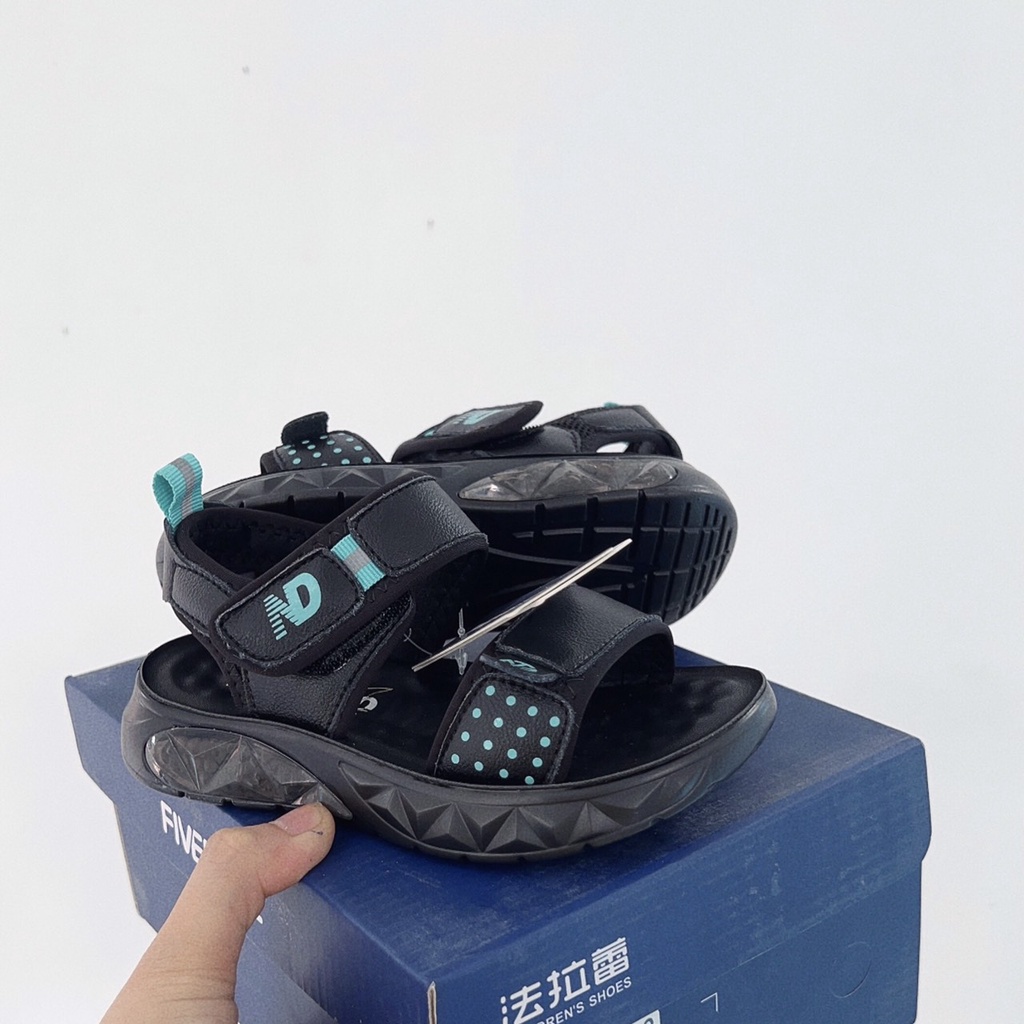sandal bé trai - dép quai hậu cho bé mầm non, có size đại full hộp  siêu mềm, bền khâu đế 6603 ( có ảnh thật)