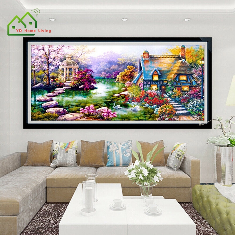 Tranh Đính Đá 5d Trang Trí Nội Thất Đẹp Mắt