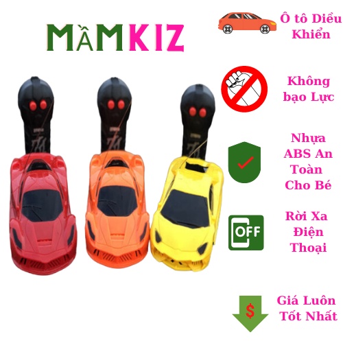 Ô Tô Điều Khiển Từ Xa, Xe Ô Tô Cho Bé, Chạy Pin, Máy Bay Mini Điều khiển 2 Chiều SHOP MẦM KIZ