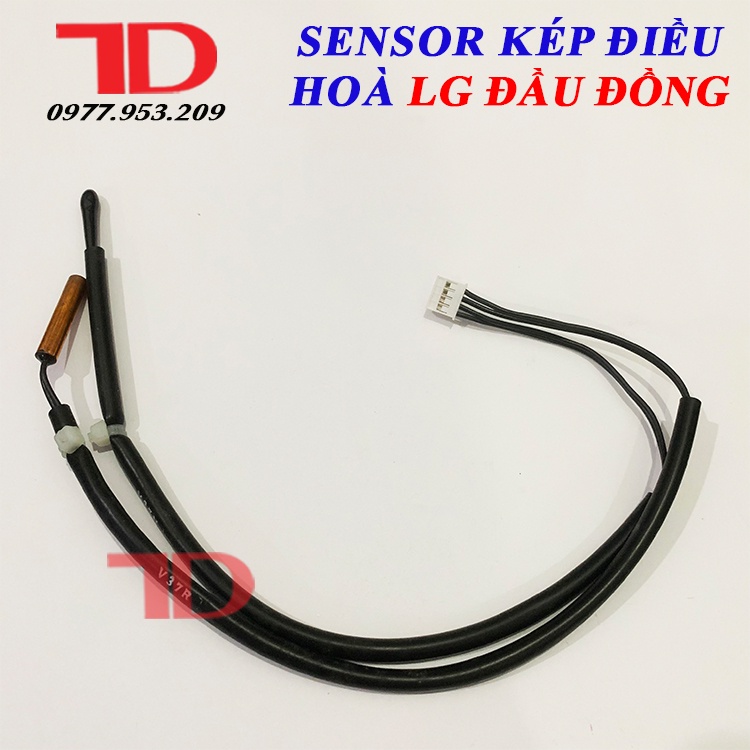 Sensor điều hòa LG, Đầu dò cảm biến máy lạnh LG, sensor kép LG