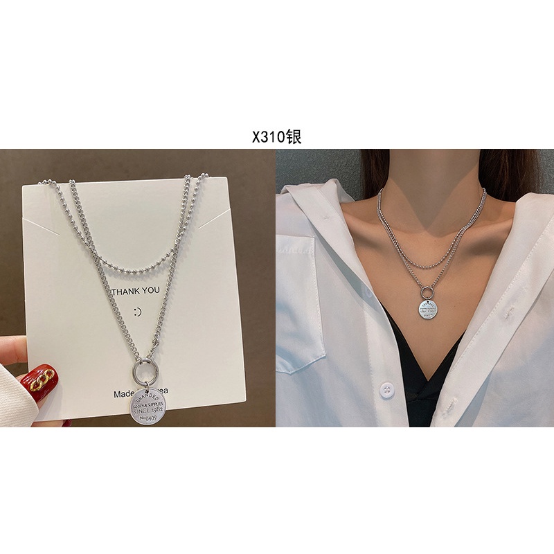 Vòng cổ Hình Chữ Hello Phong Cách Hip hop Thời Trang Cao Cấp Cho Cặp Đôi