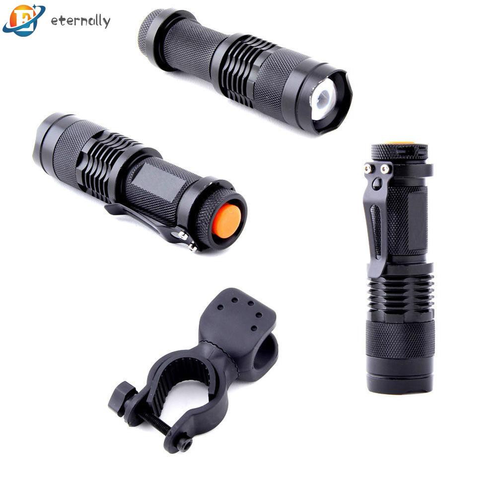 Đèn Pha Xe Đạp Eternally 1200lm Cree Q5 Led + Giá Đỡ 360 Độ