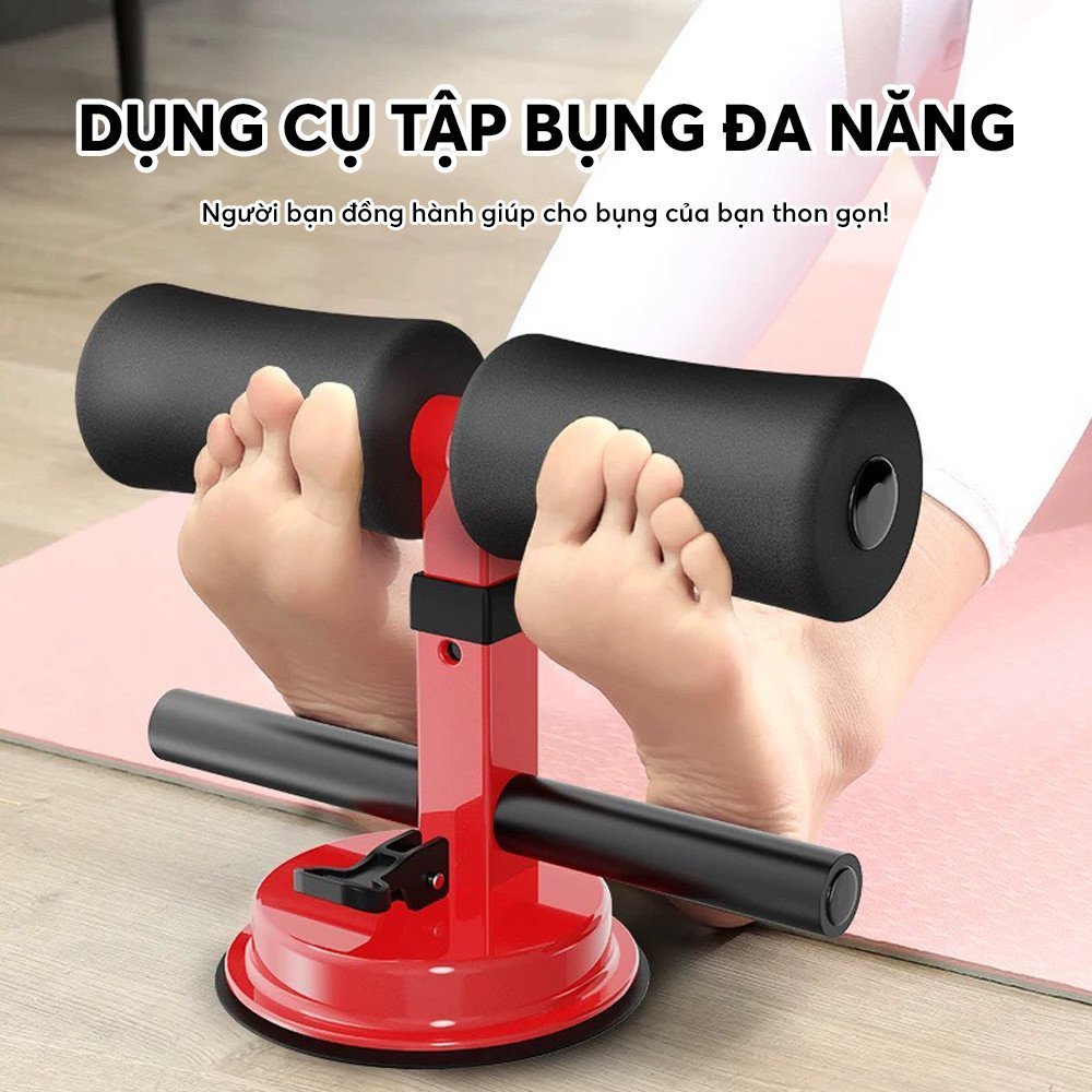 Dụng cụ tập cơ bụng có đế hít chân không G01 dụng cụ đa năng tại nhà phiên bản cao cấp GrownTech