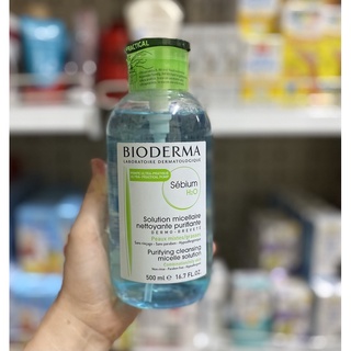 Tẩy trang bio derma nắp nhún 500ml hàng chuẩn
