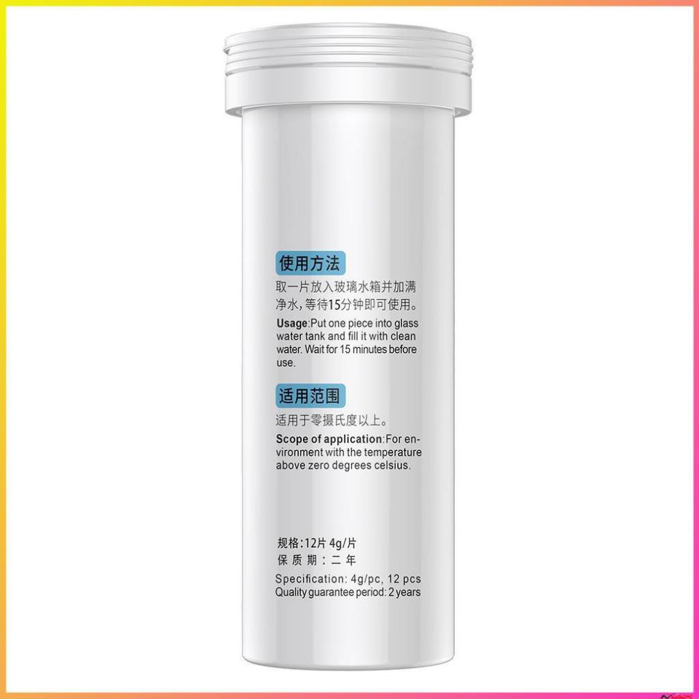 Hộp 12 viên rửa kính chắn gió xe hơi hiệu Baseus Seminoma dạng cứng