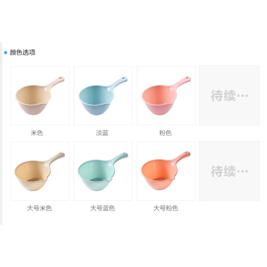 Gáo Nước, Ca Nhựa Cao Cấp Múc Nước Cán Dài Tiện Lợi