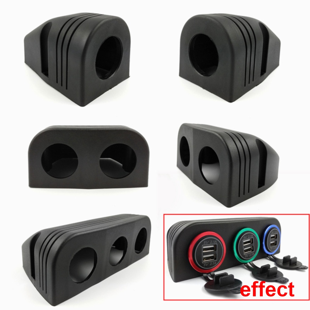 Giá Đỡ Bật Lửa 1 / 2 / 3 Lỗ Có Cổng Sạc USB Chống Nước Cho Xe Hơi / Xe Tải / Tàu Thuyền /