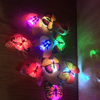Đèn led con bướm phát quang dán tường - Đèn ngủ chiếu sao Star Master - Combo 3