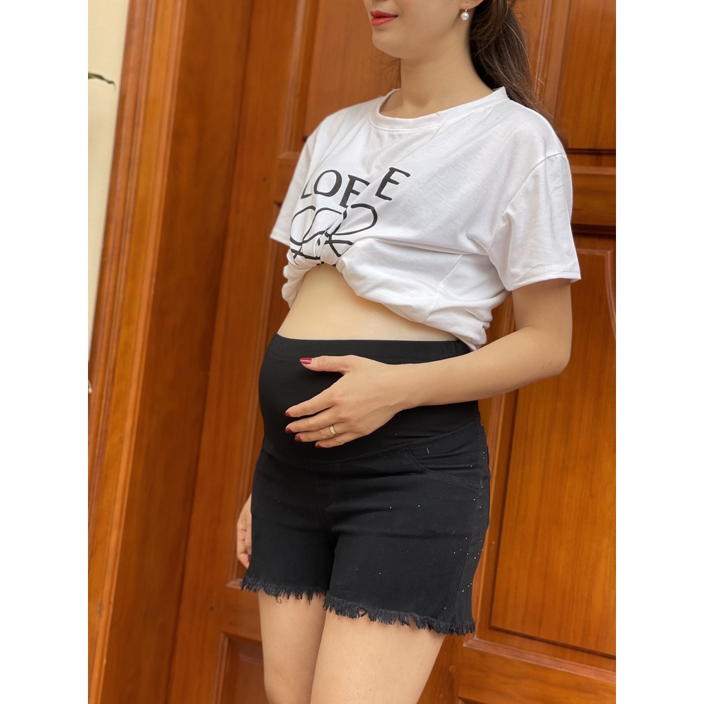 Quần bầu SOOC THÔ CẠP CAO có đáp bụng và chun chỉnh chất chuẩn đẹp QB57