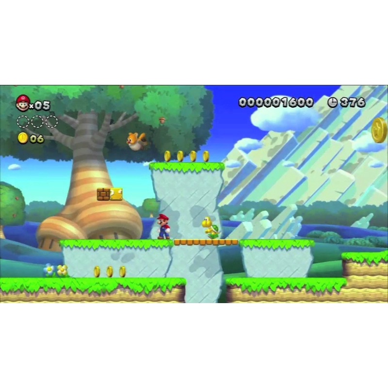 Đĩa game nintendo switch : Super Mario Bros. U DELUXE - new seal