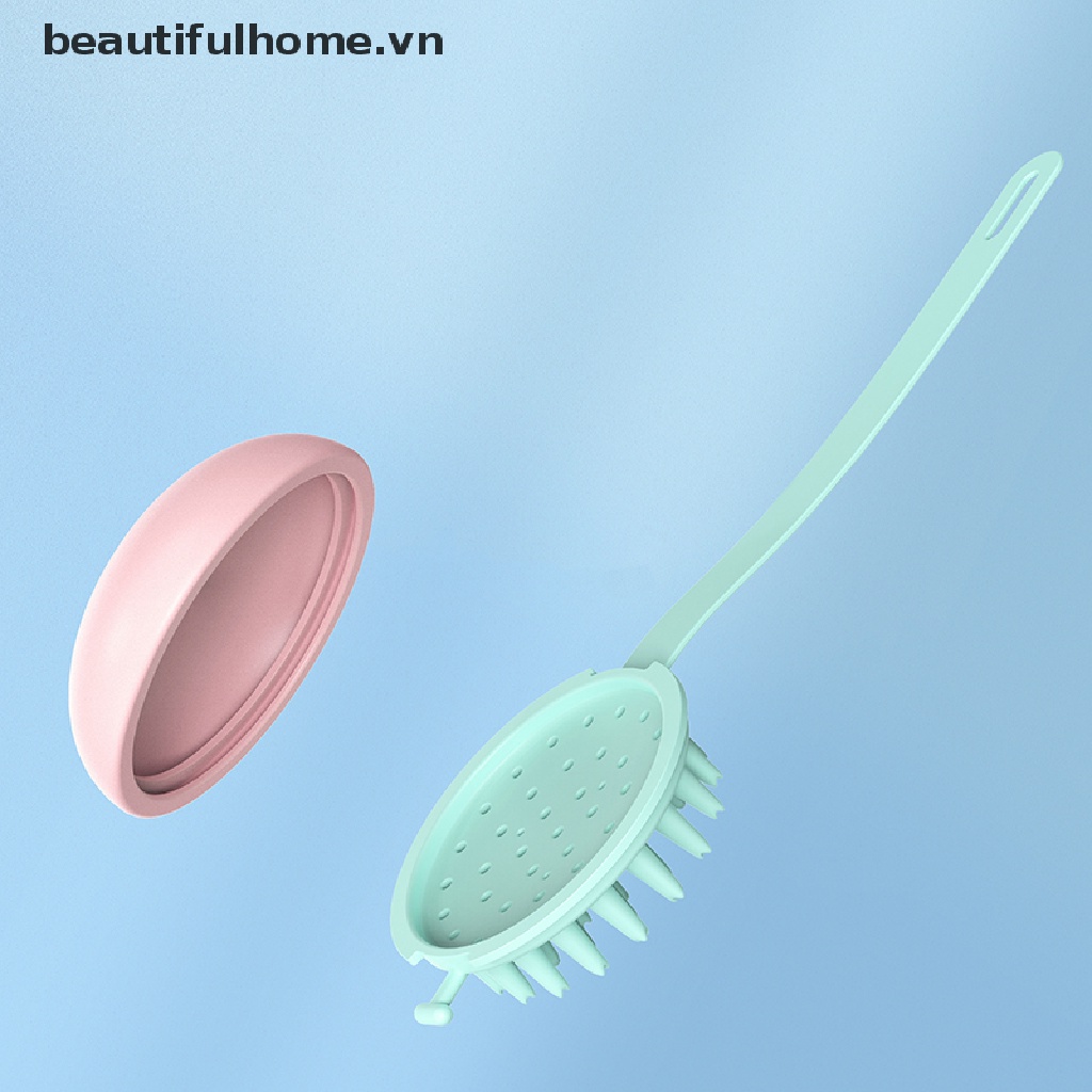 Dụng Cụ Mát Xa Da Đầu Bằng Silicone Tiện Lợi