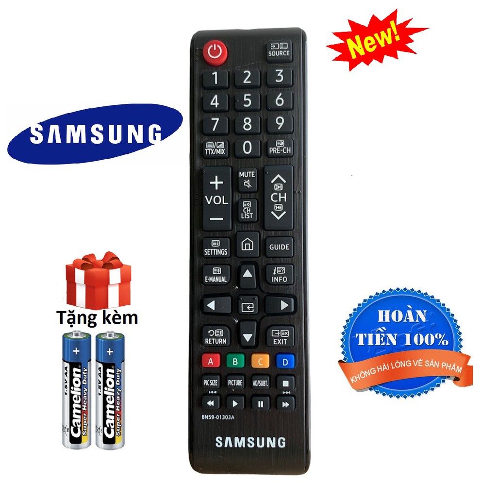 Điều khiển tivi Samsung BN59-01303A smart - Hàng chuẩn sịn remote, mót tv samsung các dòng UA 32inh 