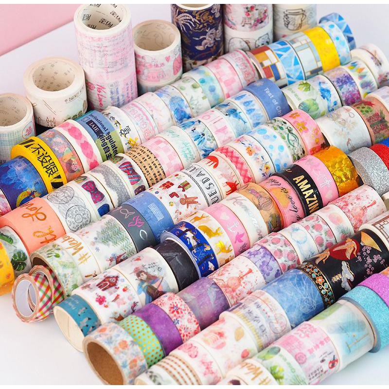 Washi Tape Họa Tiết Trang Trí Dễ Thương