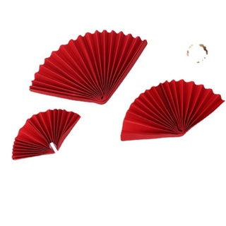 Set 5 Quạt Giấy Nhí Trang Trí Tết