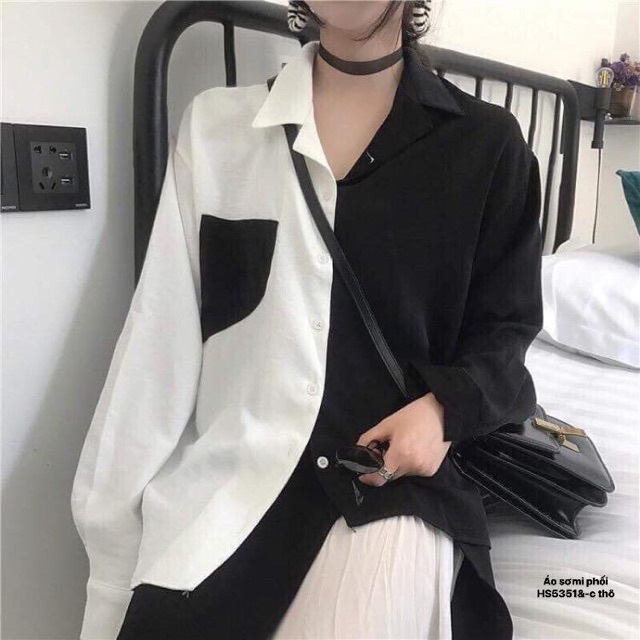 Áo sơmi phối màu (HS-TR-KT)