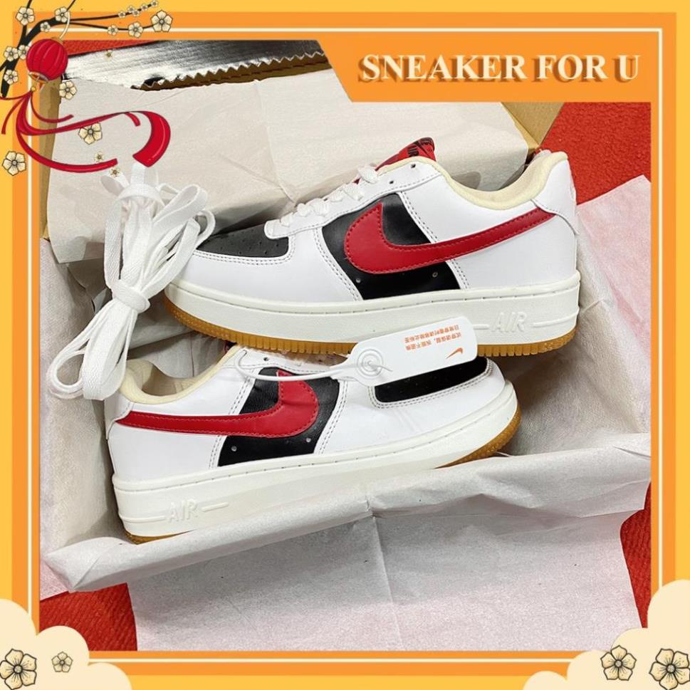 ❣️ 🇸🇻 Giày_Nike Gucci Nam Nữ, Giày AF1 Màu Đỏ Thời Trang Hàng Đẹp Full Box