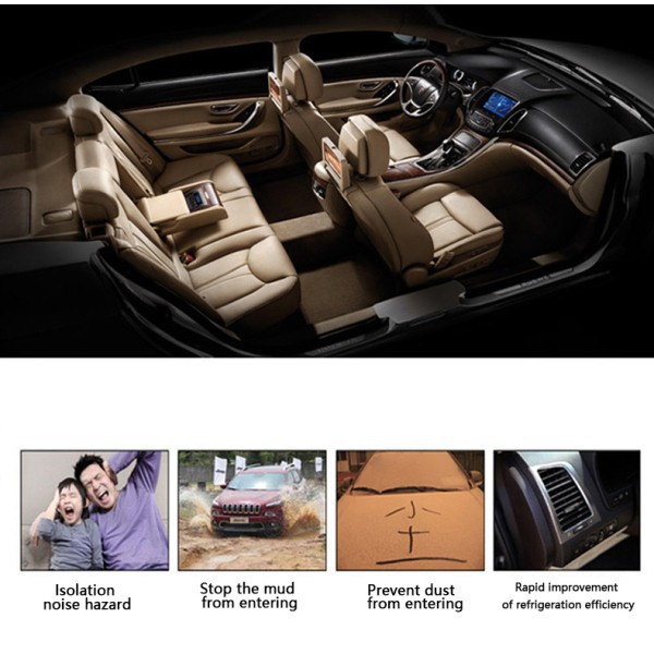 4M Dây Cao Su Chống Thấm Dán Cửa Xe Hơi