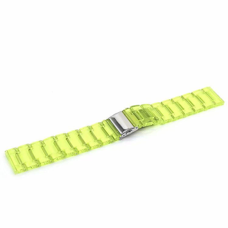 Dây đeo trong suốt 20mm 22mm cho đồng hồ Samsung Galaxy Watch Active 2/S4/42mm 46mm/Watch3 41mm 45mm/Watch4/Gear S3