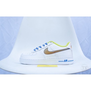 Giày nike air force 1 low white orange dq7767-100