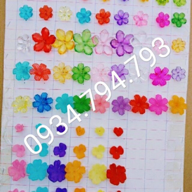 1kg hoa pha lê nhựa liệu cây cành vàng lá Ngọc phk shop