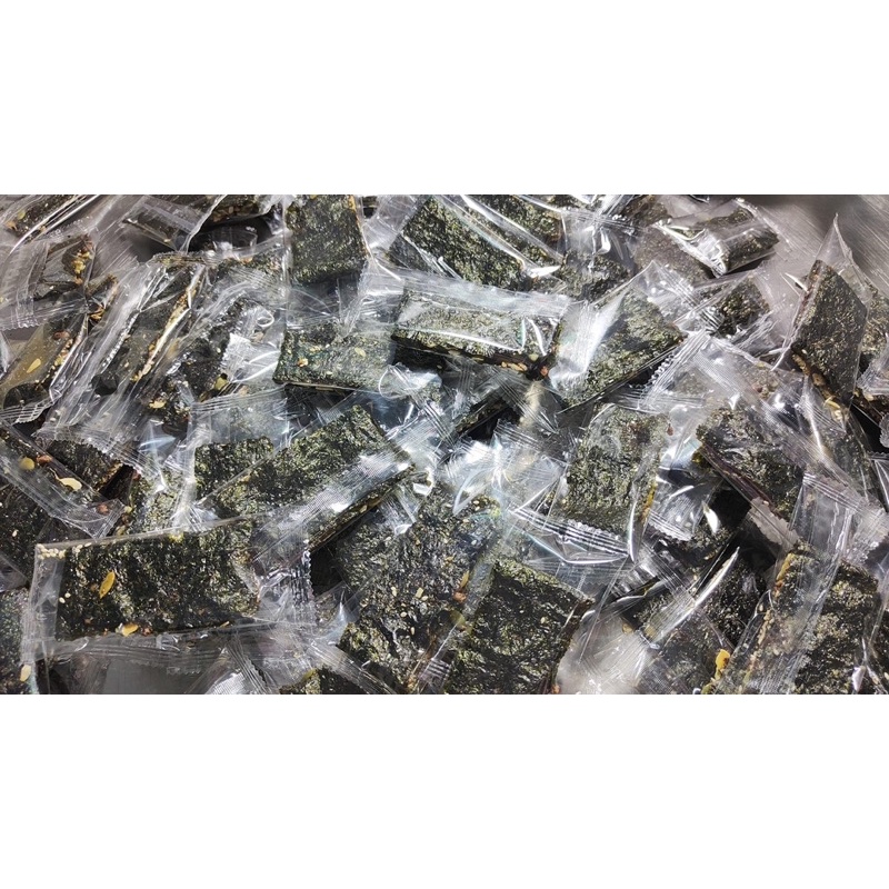 SNACK RONG BIỂN KẸP HẠT PHÙ HỢP NGƯỜI ĂN KIÊNG, ĂN CHAY