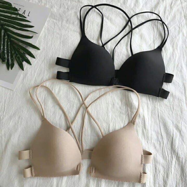 Áo bra đúc su cài trước, đệm bàn tay nâng ngực cao cấp. | BigBuy360 - bigbuy360.vn