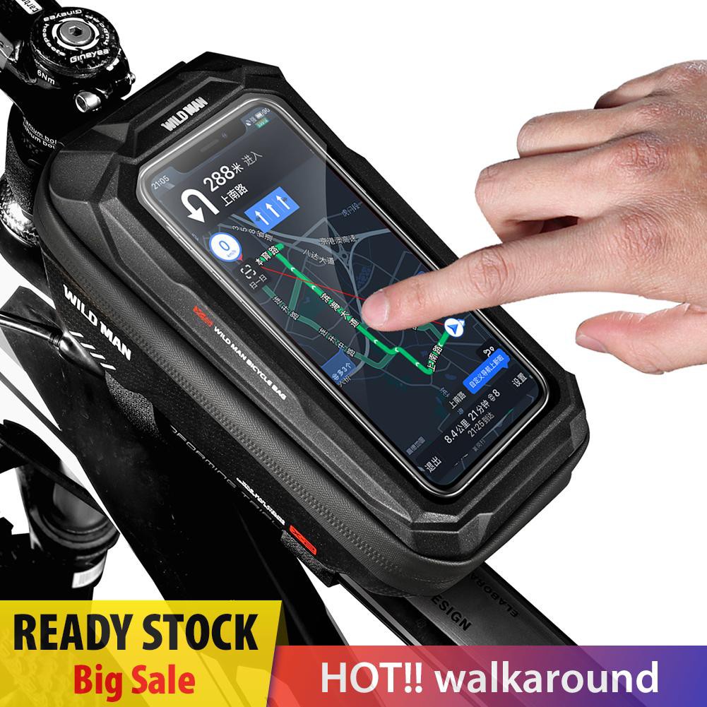 Túi Đựng Đồ Vỏ Cứng Chống Thấm Nước Gắn Khung Xe Đạp Leo Núi Ốp