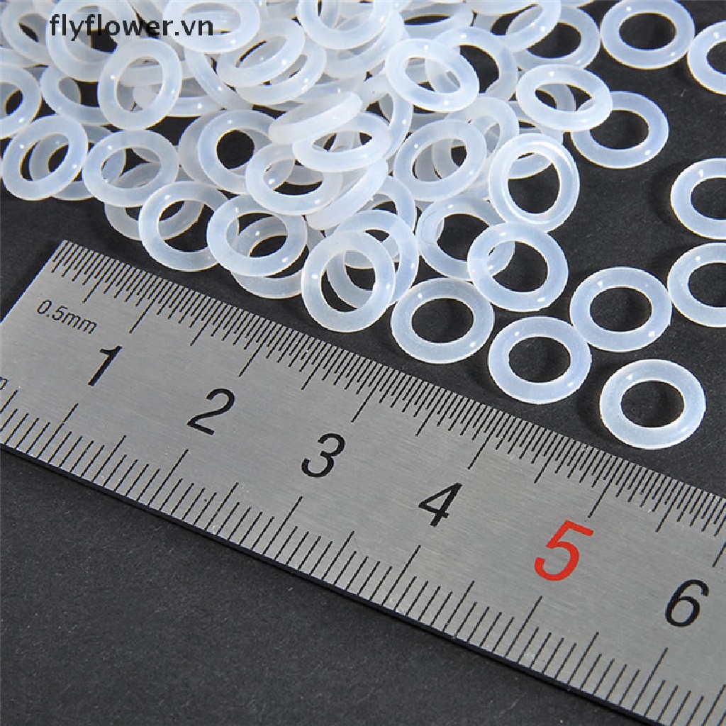 120Pcs Silicone Rubber O-Ring Switch Dampeners White For Cherry MX Keyboard （vn）