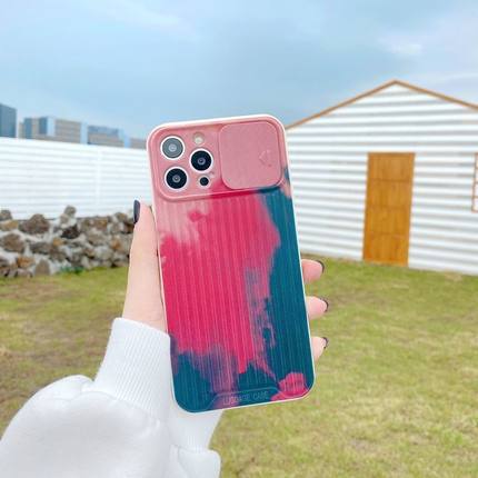 IPhone 12/12 PRO/12 PRO MAX Case Apple 11 Creative Watercolor TPU Push Pull Lens Xsmax Case IPhoneX / XS / XR / XS Max / 8/8 Plus / 7/7 Plus / 6 / 6Plus / 6s / 6s Plus Vỏ, Bao & Ốp Lưng