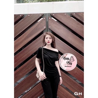 Áo thun nữ trễ vai