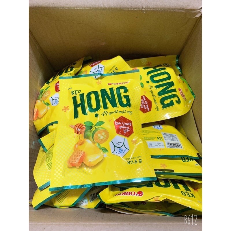 Kẹo Họng Vị Quất Mật Ong Gói 87.5G