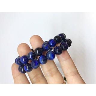 Vòng tay đá mắt hổ xanh đen