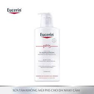 Sữa Tắm cho Da Nhạy Cảm Eucerin pH5 for Body & Face WashLotion (400 ml) (Không Mùi)