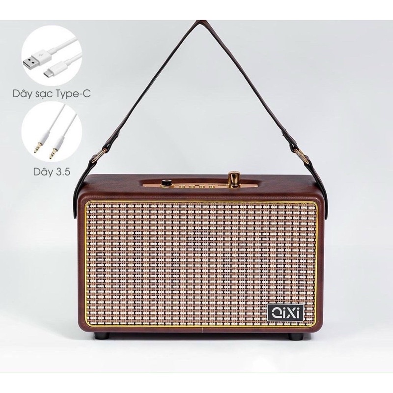 Loa Bluetooth Qixi bản update Công suất lớn | bass siêu trầm