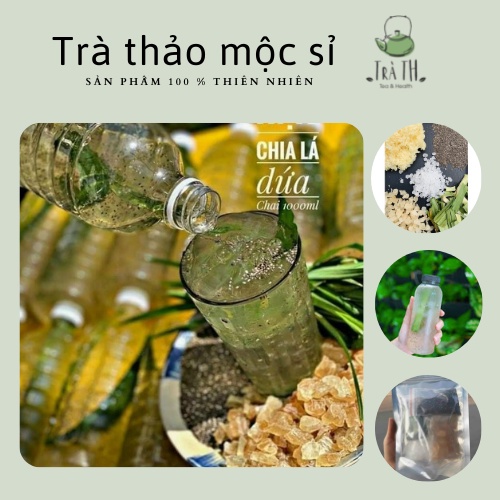 ( video+ ảnh thật) Set Nguyên Liệu Nấu Mủ Trôm  Hạt Chia đủ nguyên liệu Thanh mát ngày tết