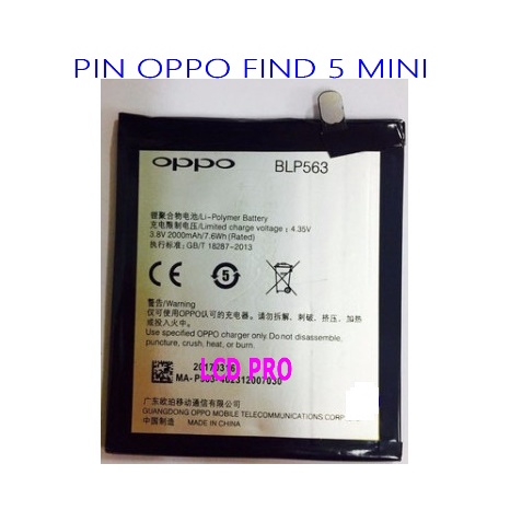 PIN OPPO FIND 5 MINI