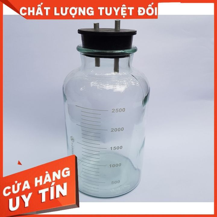 Bình đựng dịch thủy tinh - cho máy hút dịch 2 bình 2500ml các loại