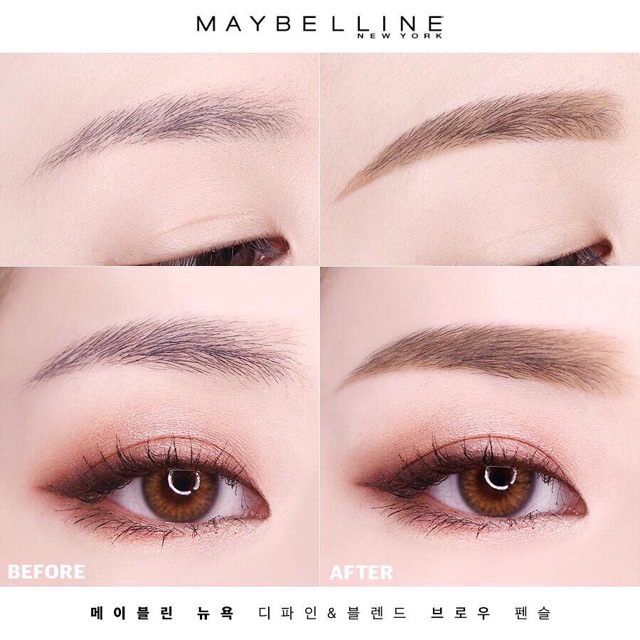 CHÌ KẺ MÀY MAYBELLINE NEWYOUR - DEFINE & BLEND BROW PENCIL - LIGHT BROWN