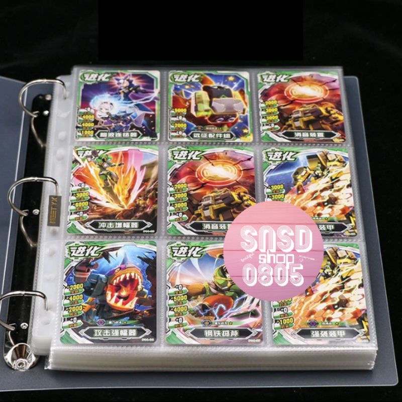 Binder A4, Binder A5, Bìa Cứng Đựng Sheet Card Sưu Tầm Thẻ Bài, Photocard, Postcard