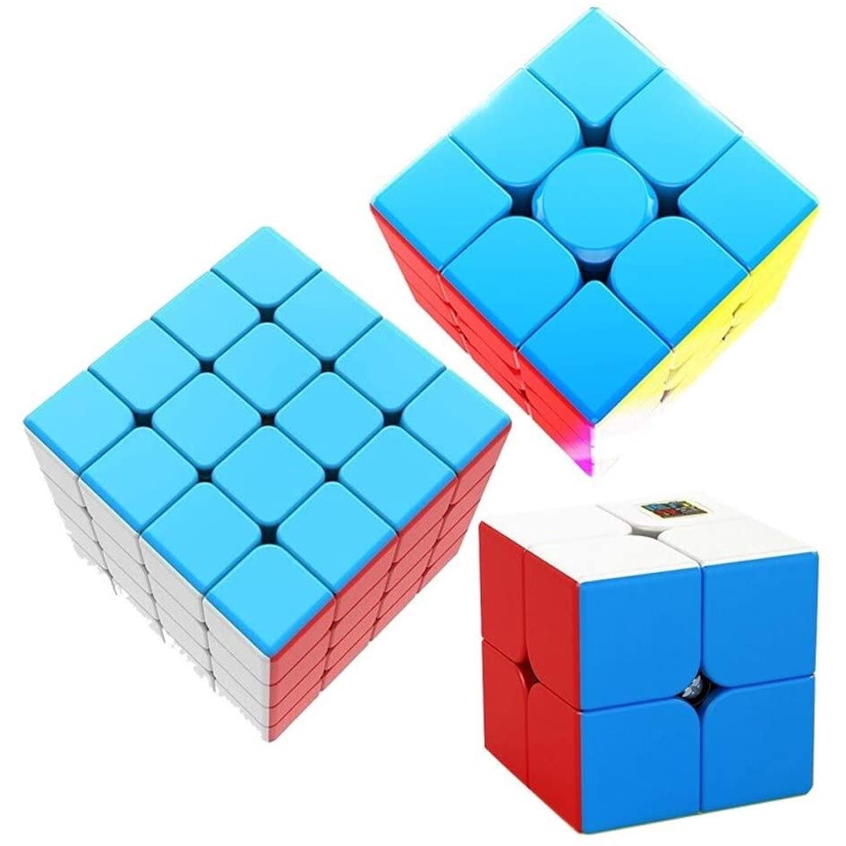 Set 3 Khối Rubik 2x2 3x3 4x4 Cho Người Mới Bắt Đầu