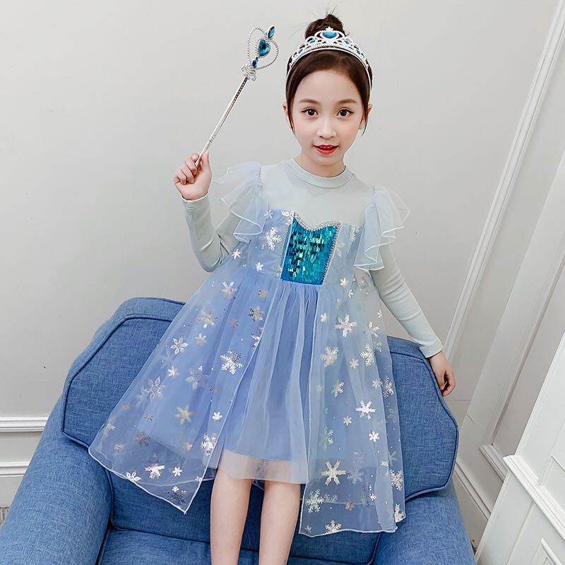 Vải Lưới Họa Tiết Bông Tuyết Mạ Vàng/Bạc 100*150cm Dùng May Váy Công Chúa DIY