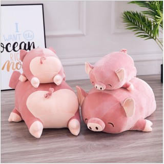 Thú bông Heo hồng nằm