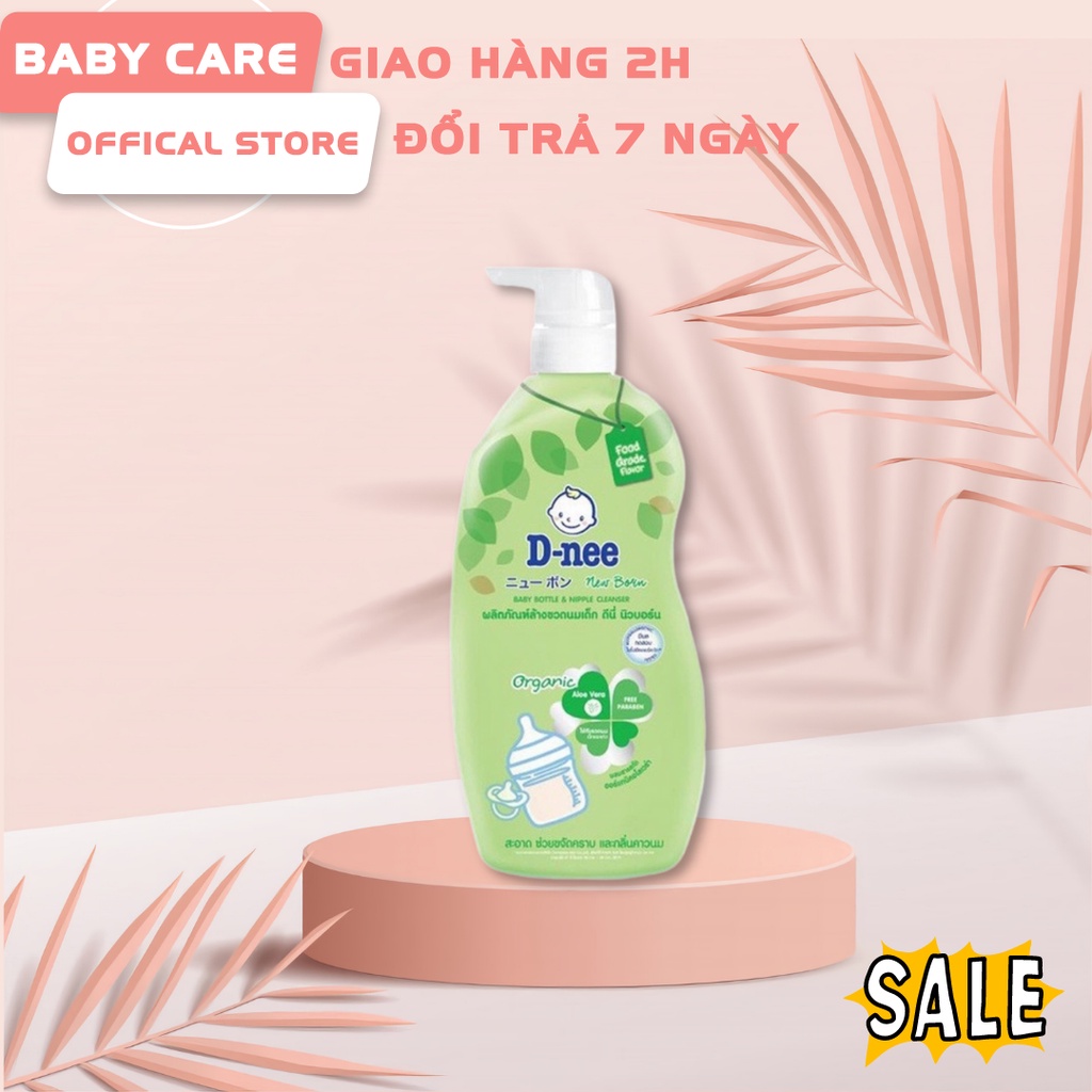 Nước rửa bình sữa Nước rửa bình sữa dnee nước rửa bình sữa Dnee chai 620ml-Nhập khẩu chính hãng Thái Lan date xa