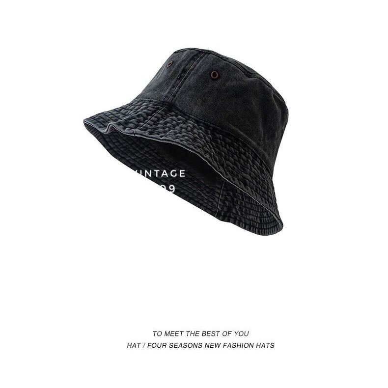 NÓN BUCKET BÒ MŨ BUCKET DENIM BẠC #BUCKETJEANS