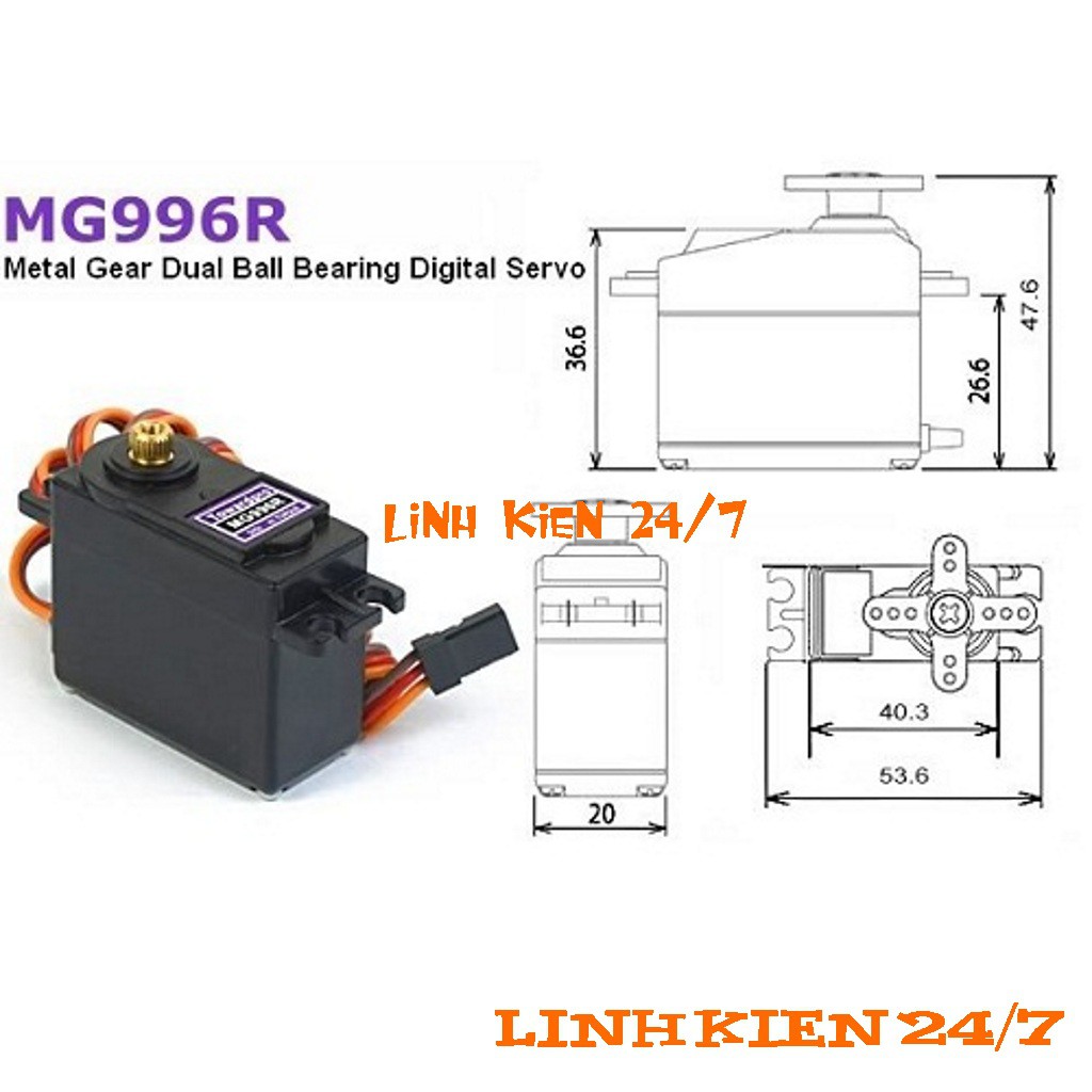 Động Cơ Servo MG996R, Động cơ step servo