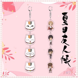 Móc khóa acrylic hai mặt in hình nhân vật Anime Natsume Yuujinchou