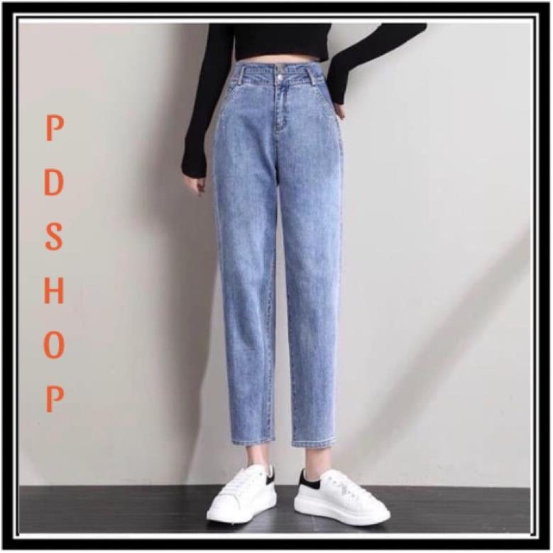 Quần Jeans baggy nữ ⚡Hàng cao cấp⚡ cạp cao đủ size hót Mixi -2022