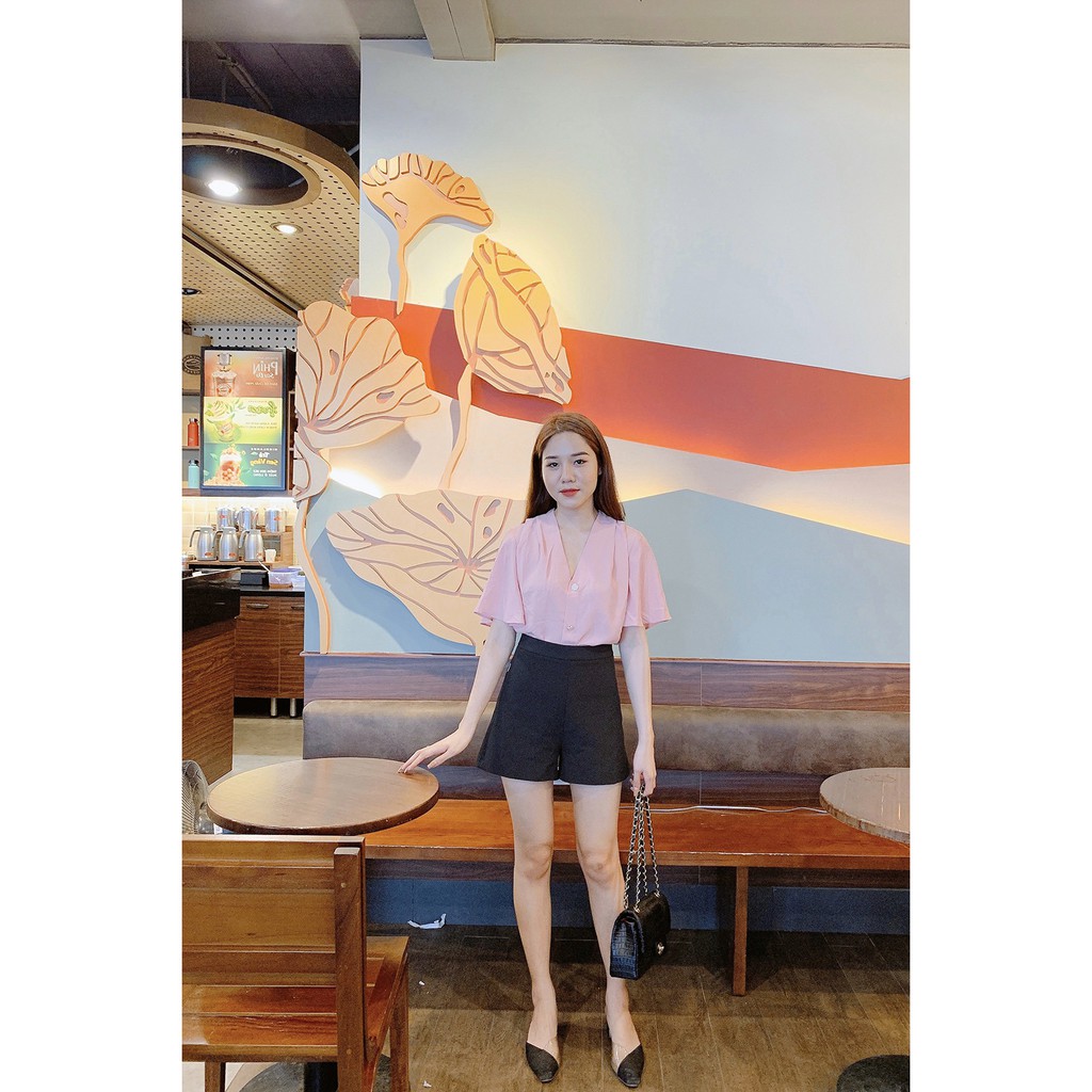 Quần shorts vải cạp liền SVA0346 - 20Again | BigBuy360 - bigbuy360.vn