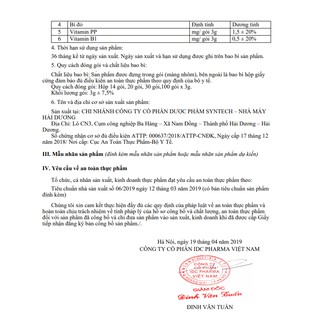 Birechen - Thực phẩm bảo vệ sức khỏe