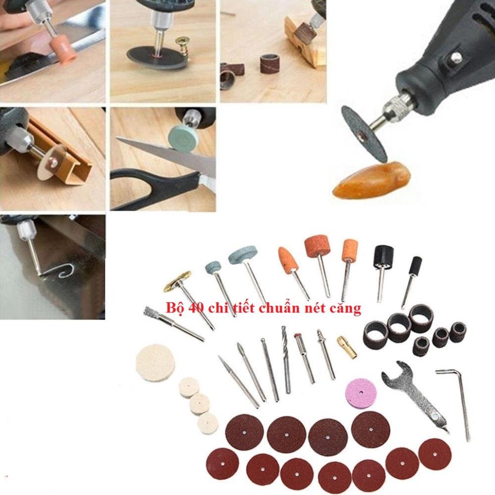 Mài cắt khoan đánh bóng KOMAX động cơ mạnh mẽ máy khoan cắt làm chim gia công đồ gỗ IKO -40